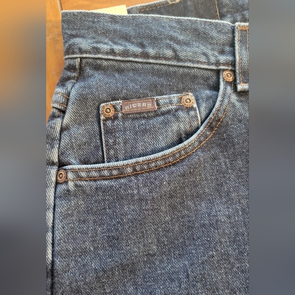 Riders by Lee, Eased Fit, Straight leg jeans, dark stone, size Misses 10 Long - Picture 8 of 10